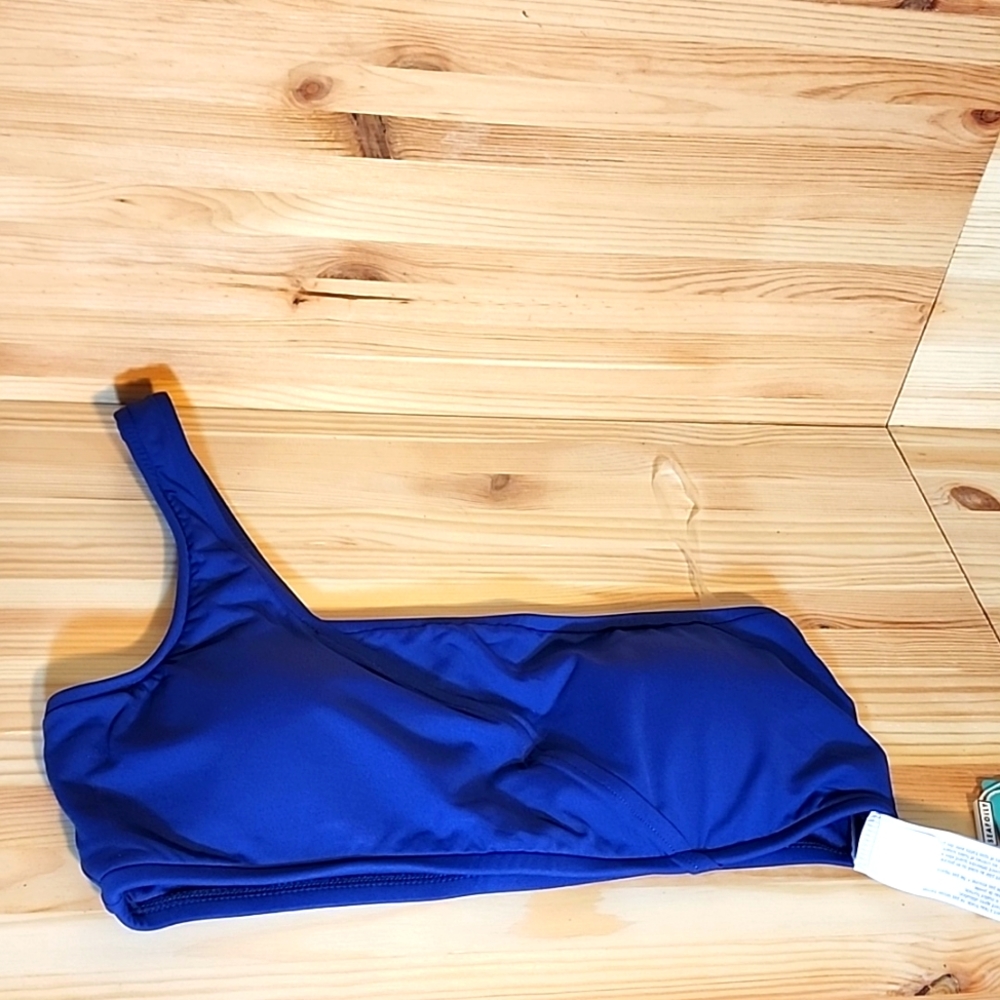 Seafolly Active One Shoulder Bandeau Top